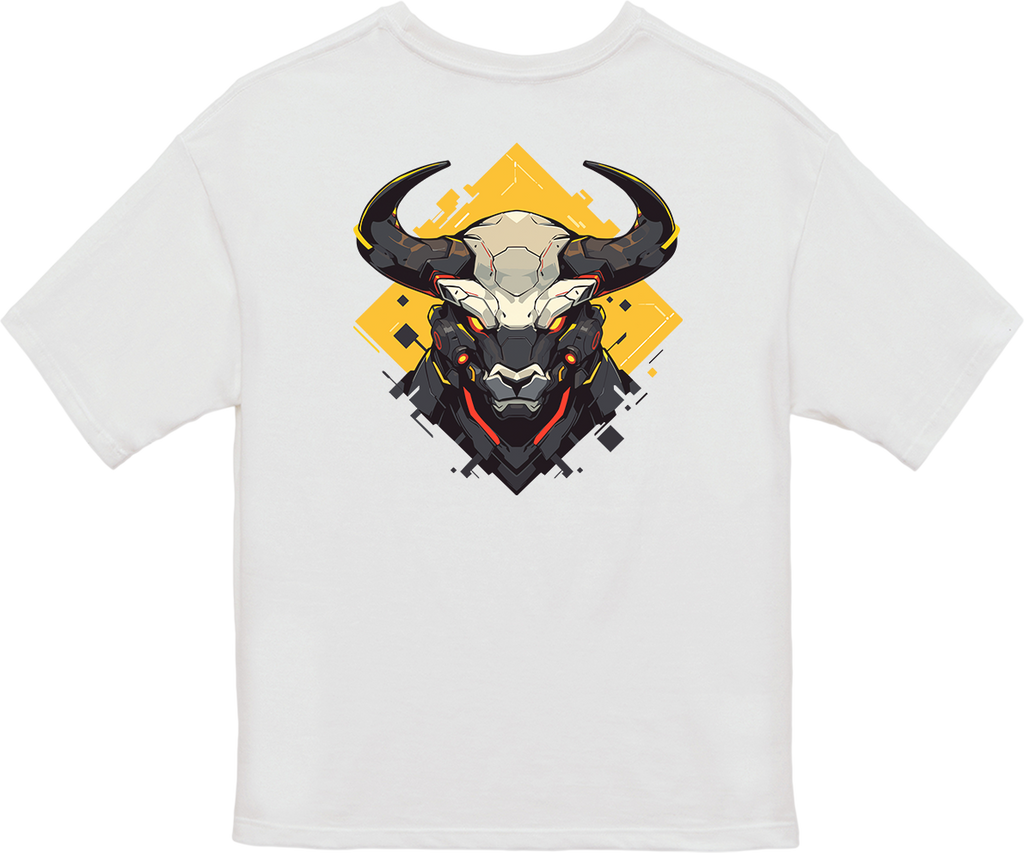 100%纯棉超大T恤 | Mascot-Bull-004
