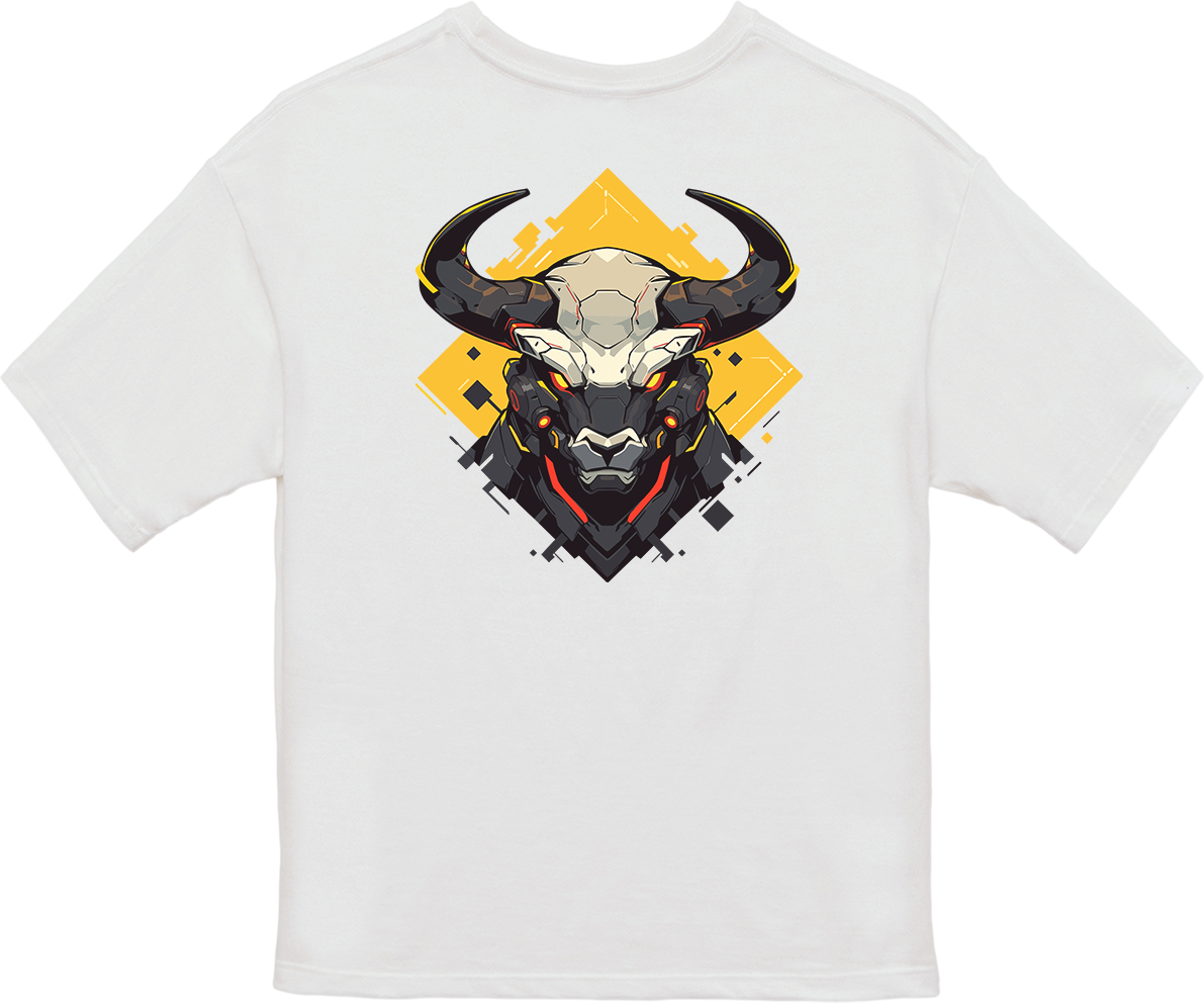 100%纯棉超大T恤 | Mascot-Bull-004