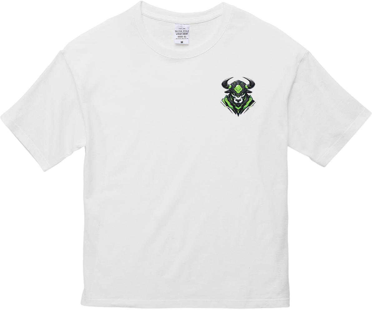 100%纯棉超大T恤 | Mascot-Bull-006
