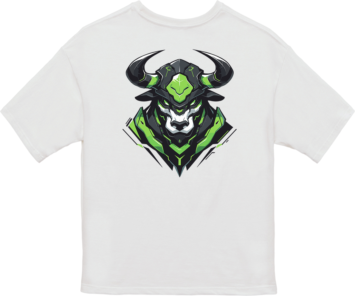 100%纯棉超大T恤 | Mascot-Bull-006