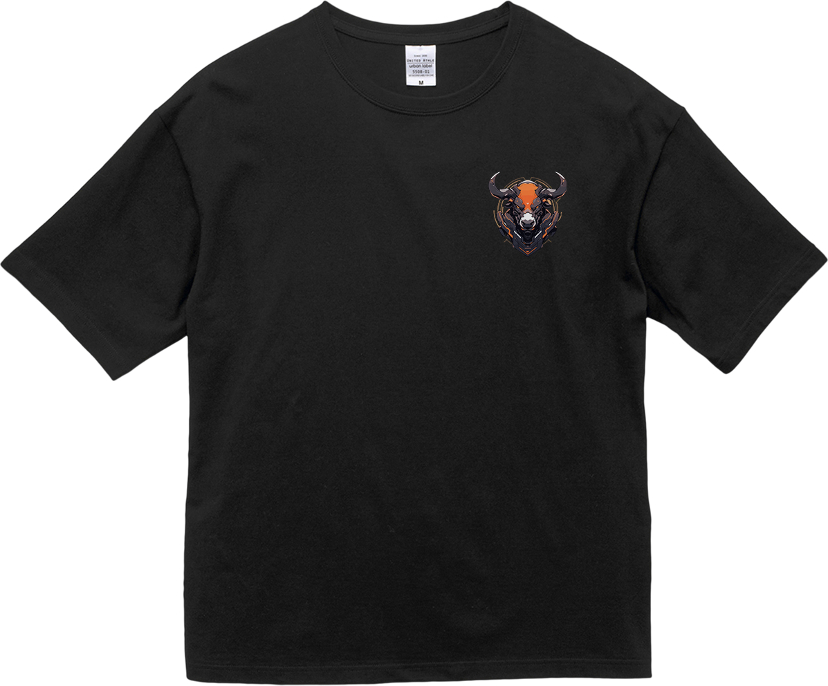 100%纯棉超大T恤 | Mascot-Bull-008