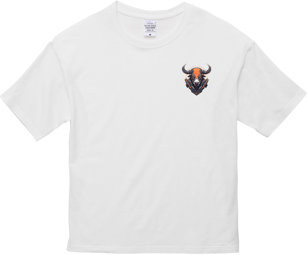 100%纯棉超大T恤 | Mascot-Bull-008