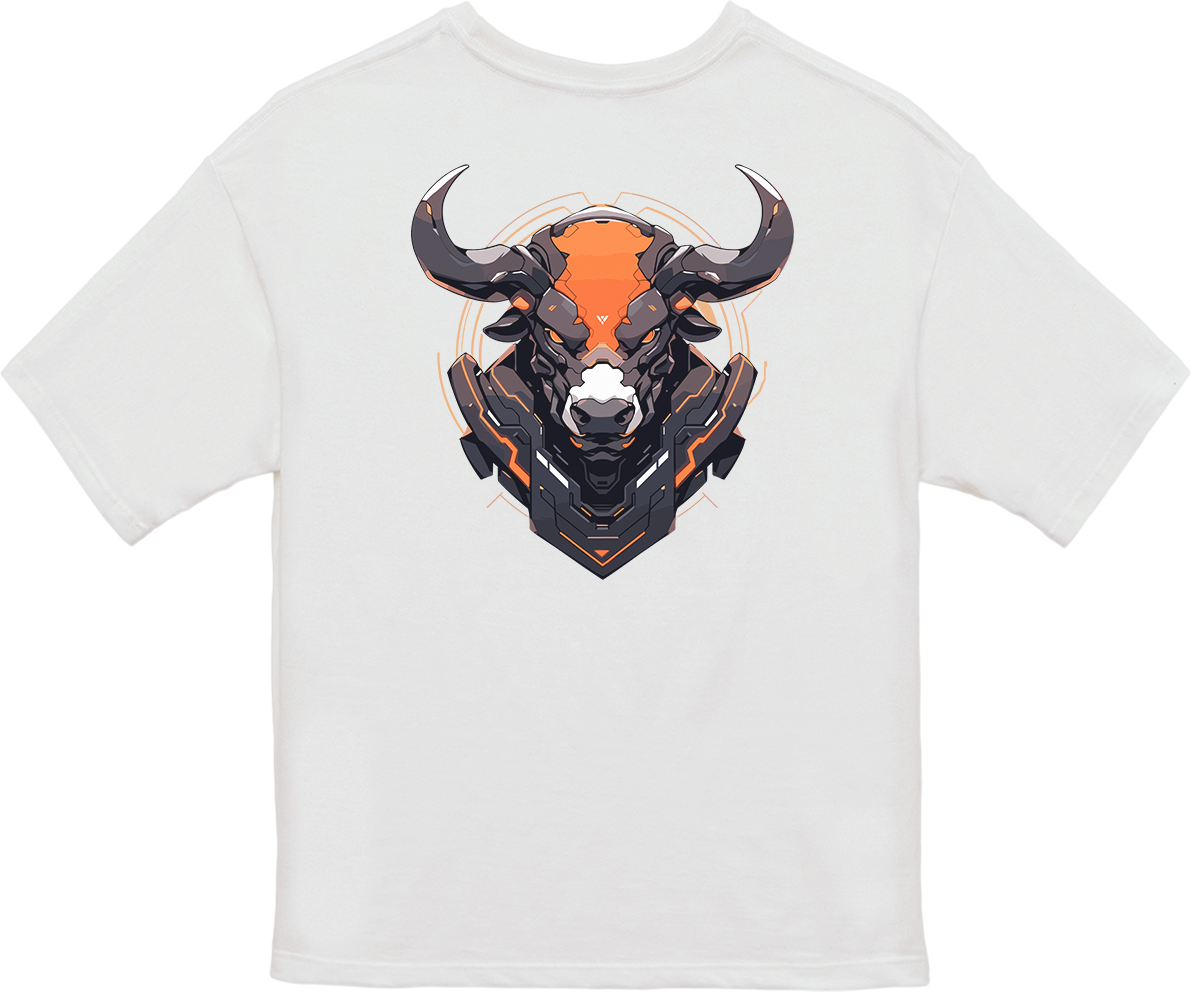 100%纯棉超大T恤 | Mascot-Bull-008