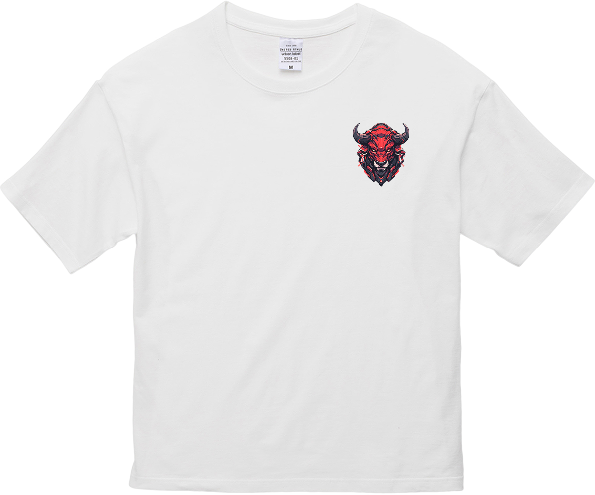 100%纯棉超大T恤 | Mascot-Bull-009