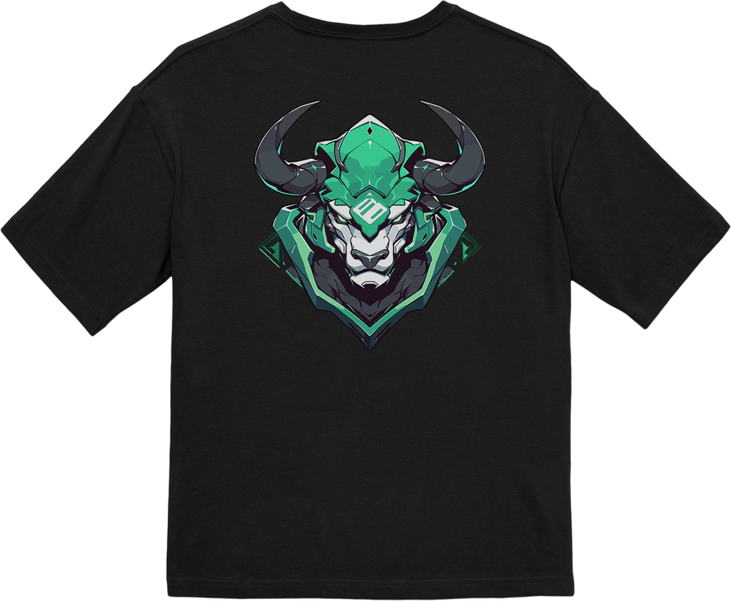 100%纯棉超大T恤 | Mascot-Bull-011