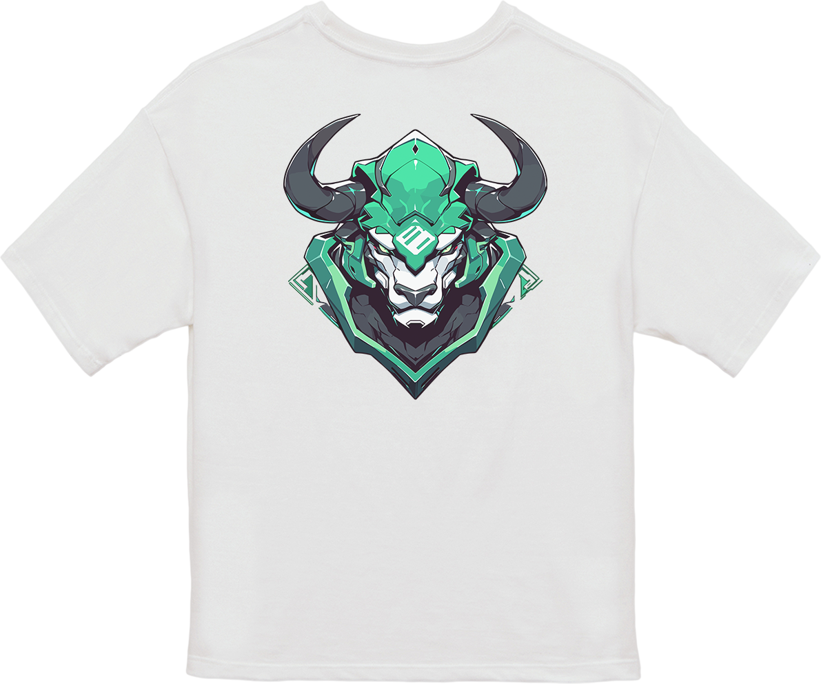 100%纯棉超大T恤 | Mascot-Bull-011