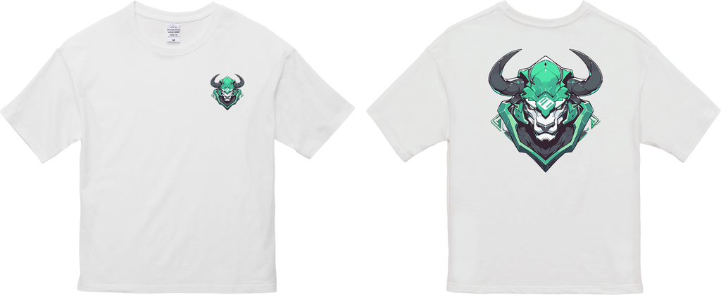 100%纯棉超大T恤 | Mascot-Bull-011