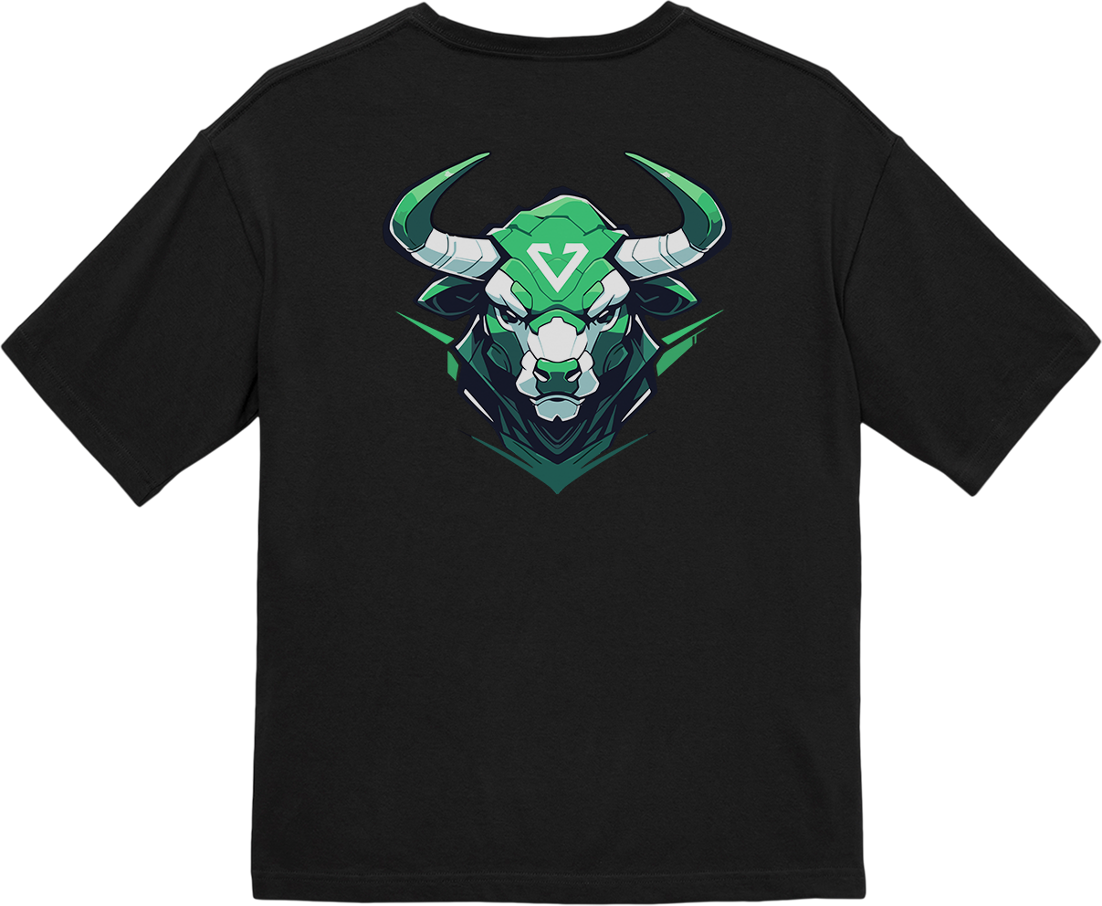 100%纯棉超大T恤 | Mascot-Bull-012
