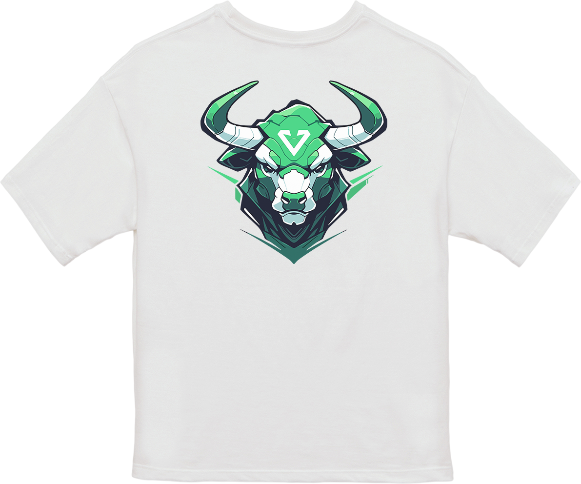 100%纯棉超大T恤 | Mascot-Bull-012