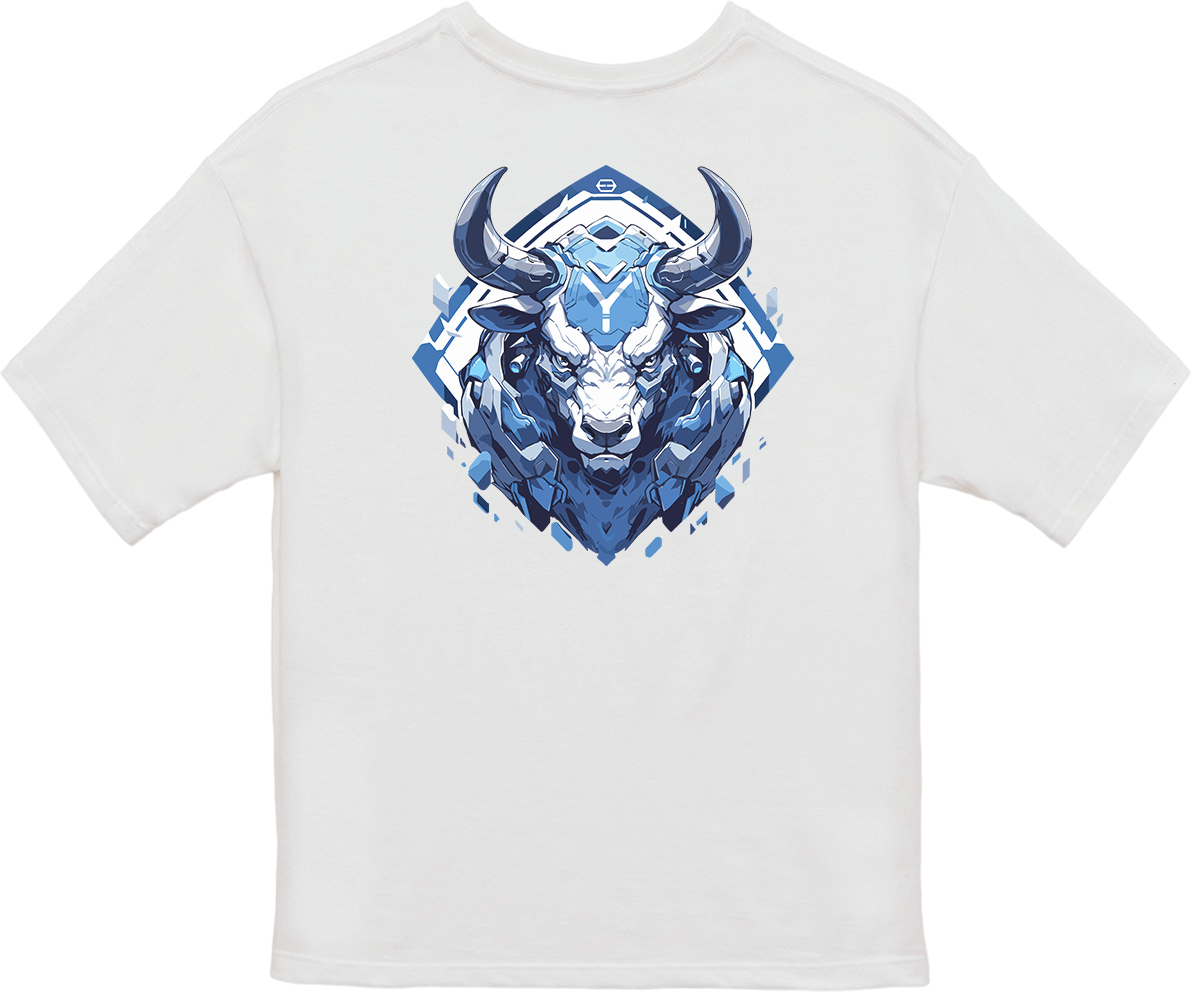 100%纯棉超大T恤 | Mascot-Bull-014
