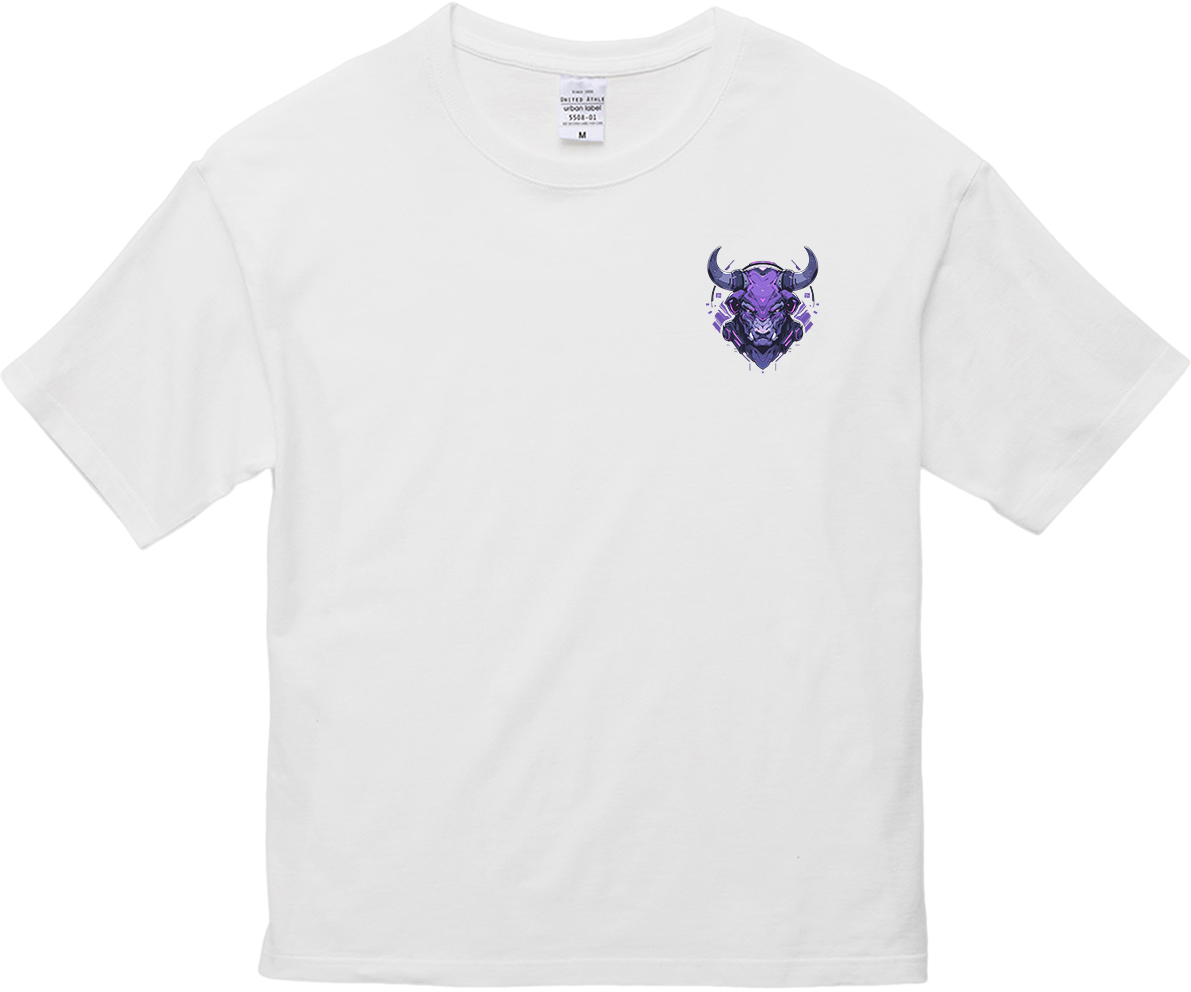 100%纯棉超大T恤 | Mascot-Bull-015