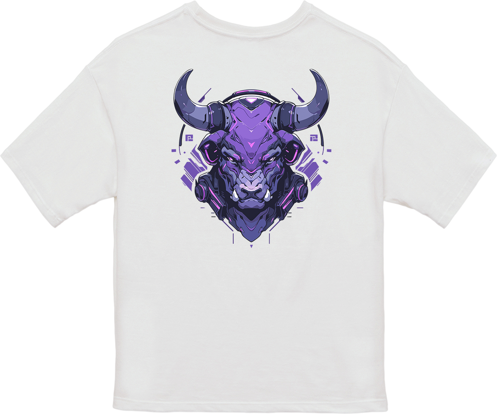 100%纯棉超大T恤 | Mascot-Bull-015
