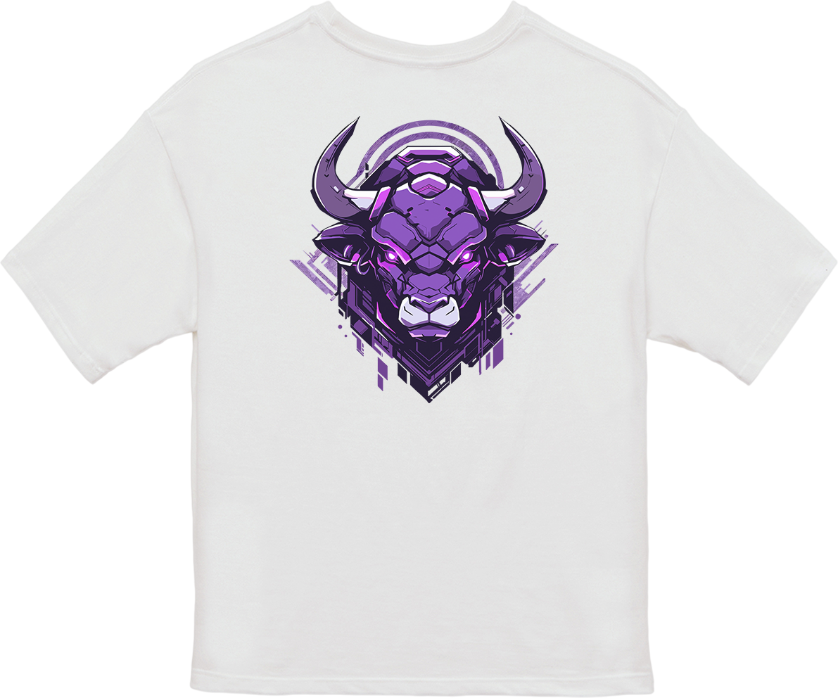 100%纯棉超大T恤 | Mascot-Bull-016