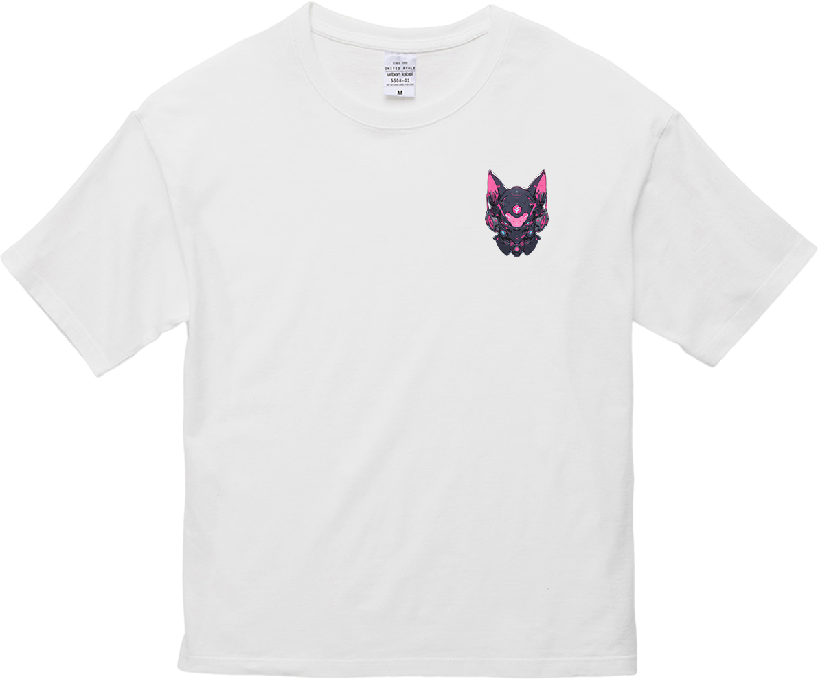 100% 纯棉超大T恤 | Mascot-Cat-002