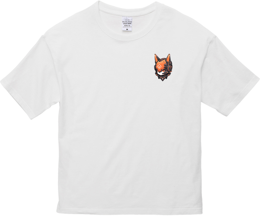 100% Cotton Oversized Tee | Mascot-Cat-008