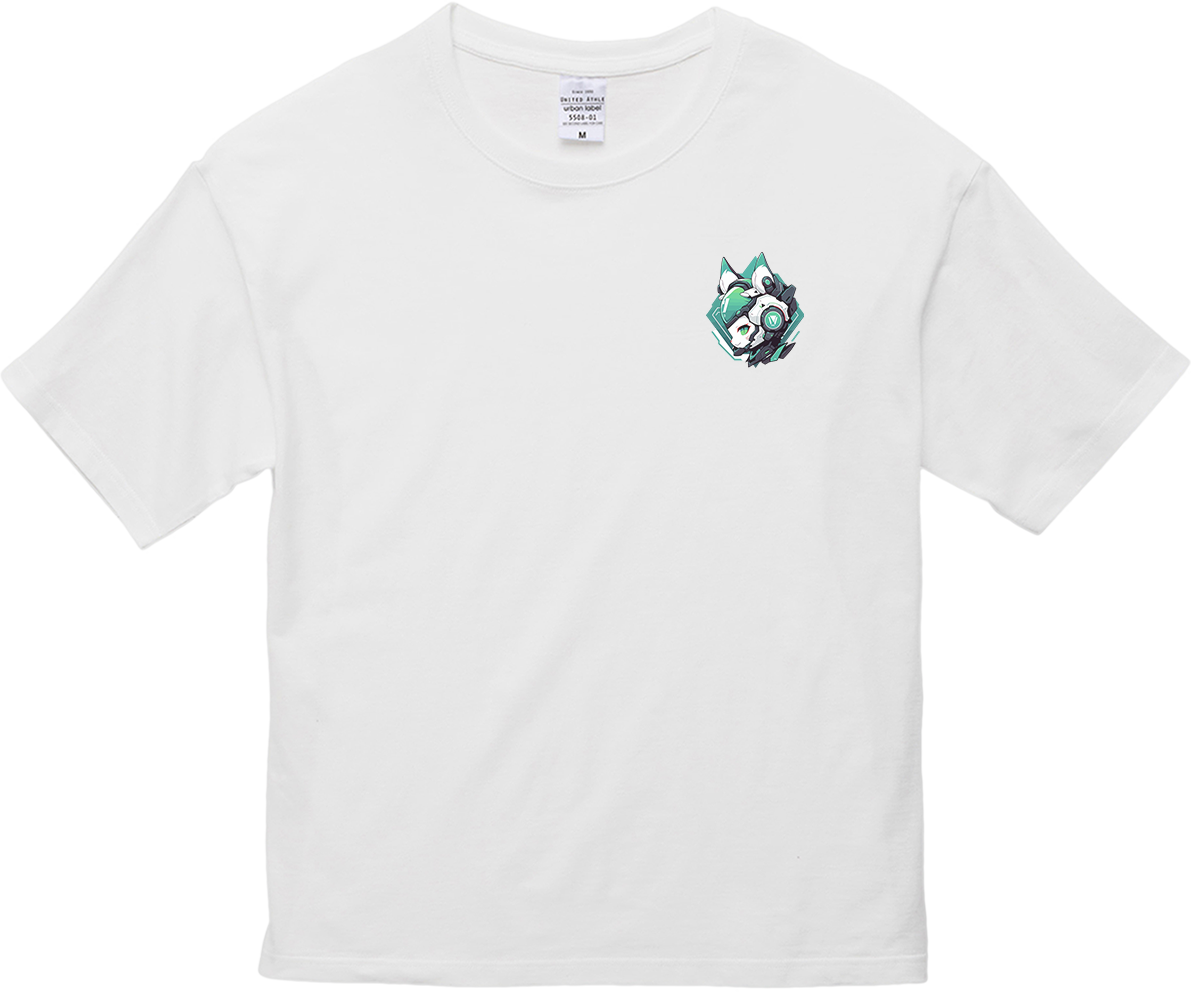 100%纯棉超大T恤 | Mascot-Cat-011