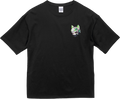 100% Cotton Oversized Tee | Mascot-Cat-012