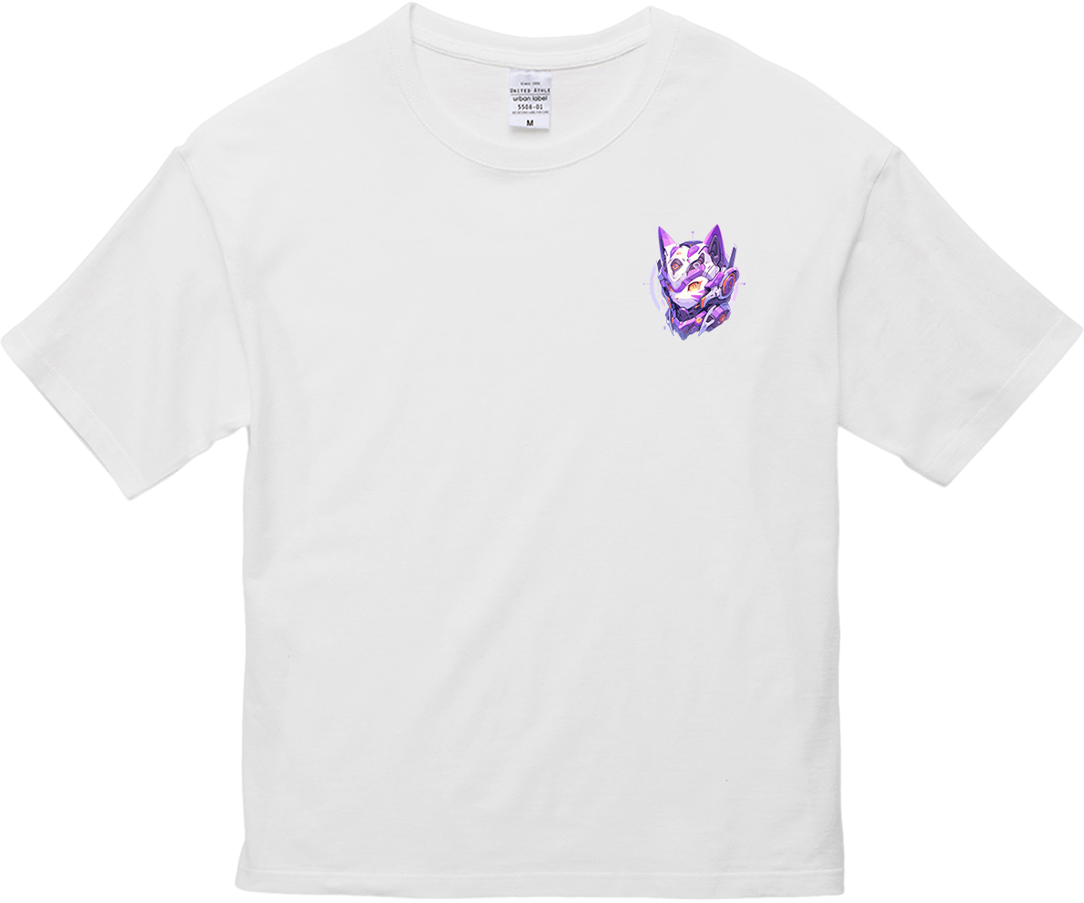 100%纯棉超大T恤 | Mascot-Cat-015