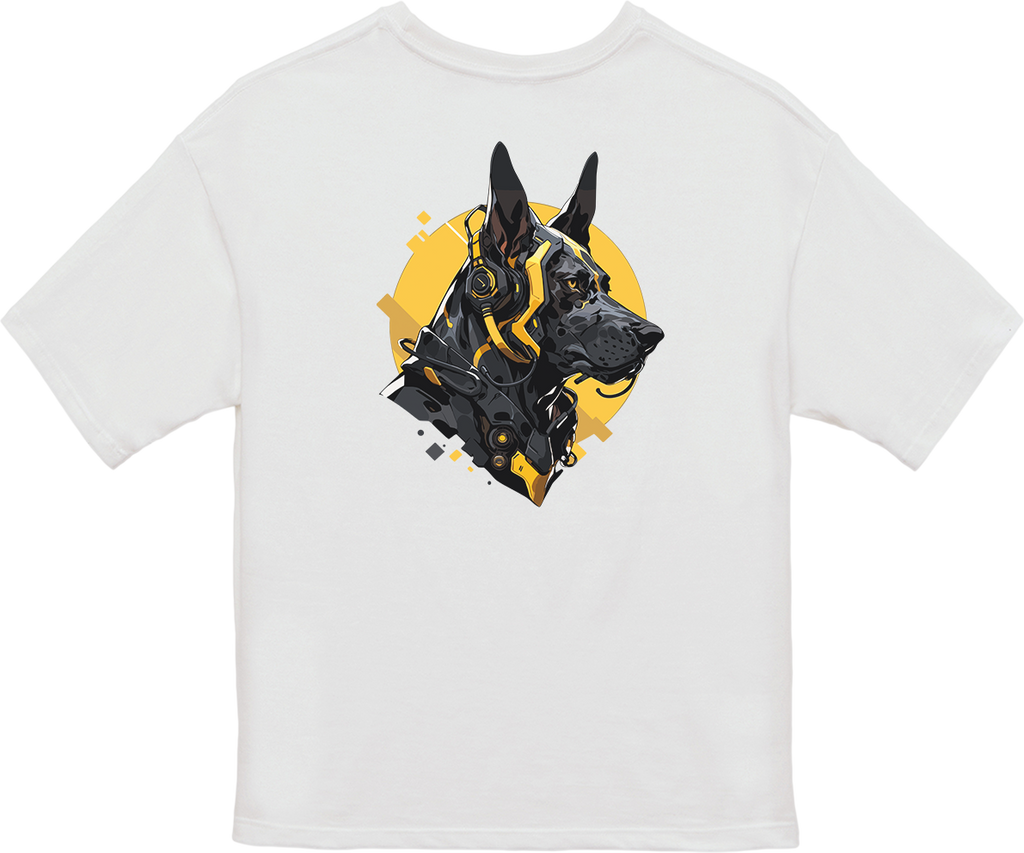 100% 纯棉超大T恤 | Mascot-Dog-003