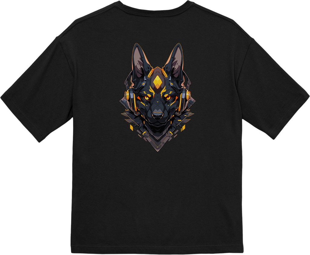 100% Cotton Oversized Tee | Mascot-Dog-004