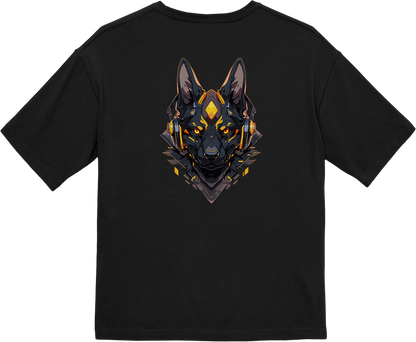 100% Cotton Oversized Tee | Mascot-Dog-004