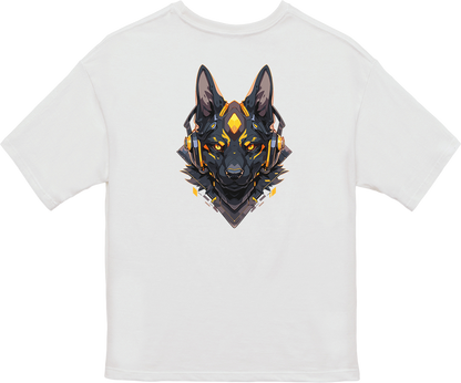 100% Cotton Oversized Tee | Mascot-Dog-004