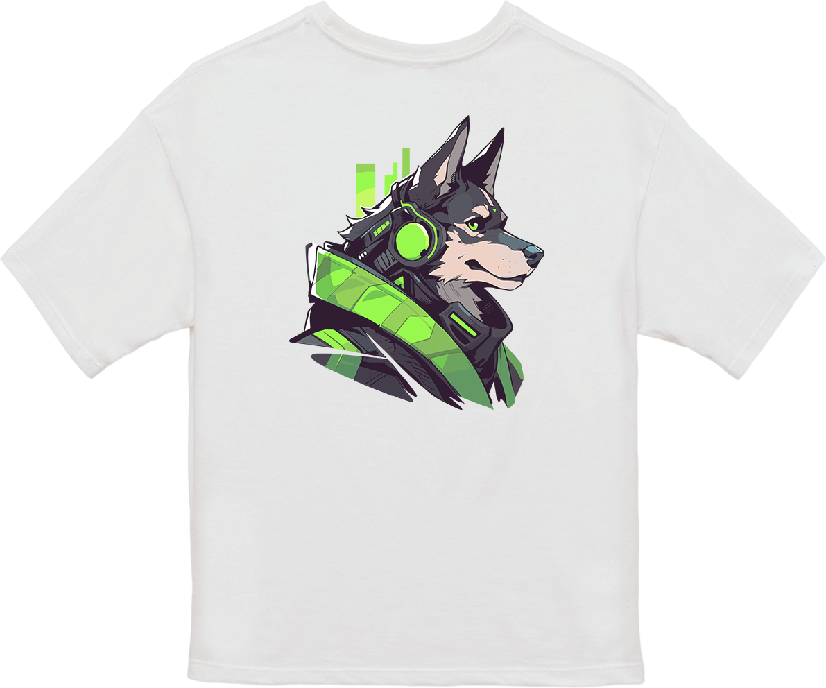 100% 纯棉超大T恤 | Mascot-Dog-005
