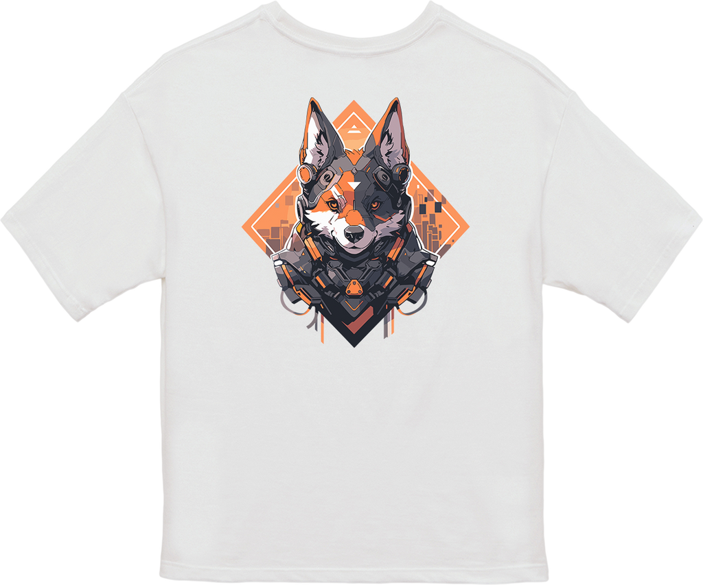 100%纯棉超大T恤 | Mascot-Dog-007