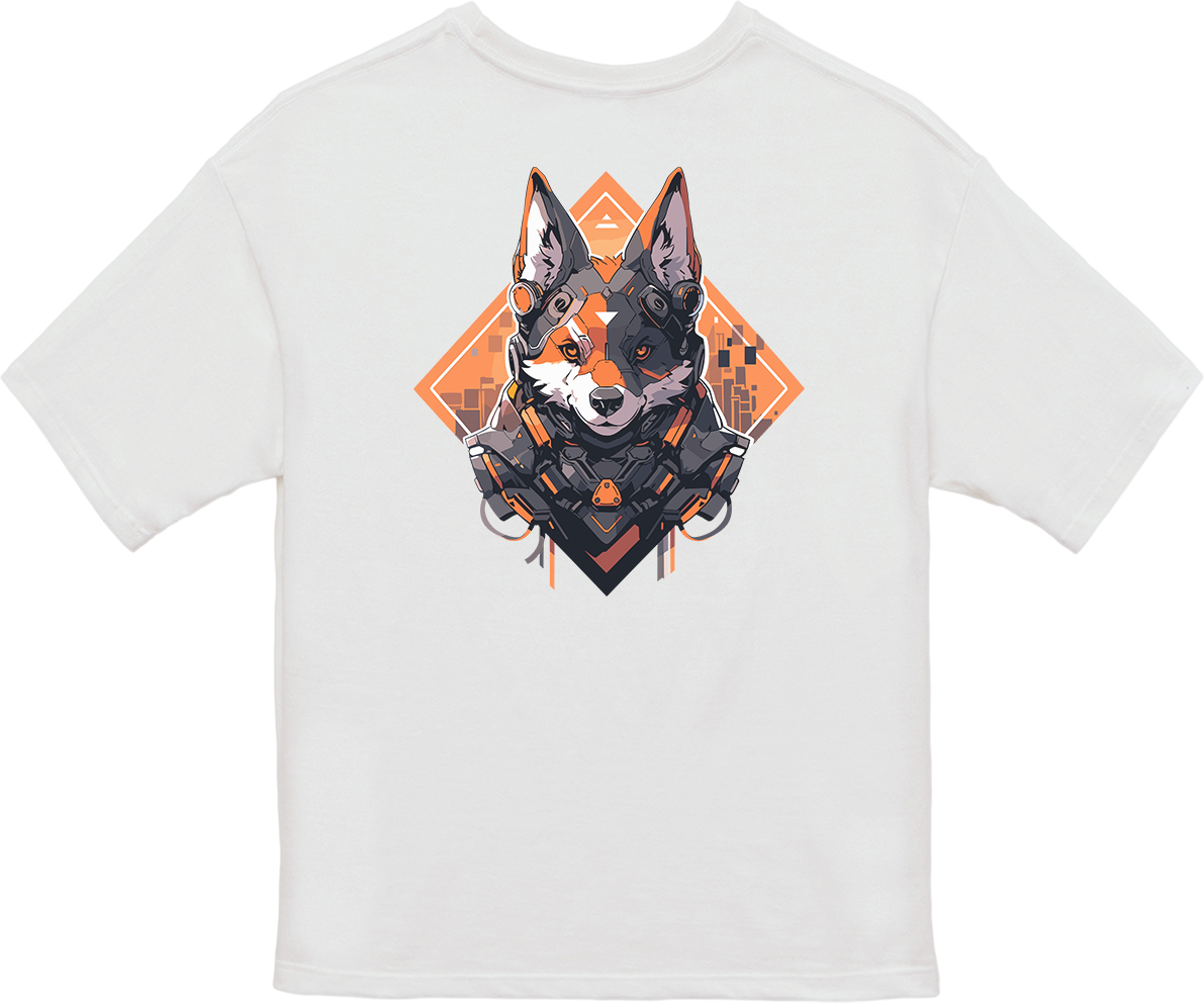 100%纯棉超大T恤 | Mascot-Dog-007