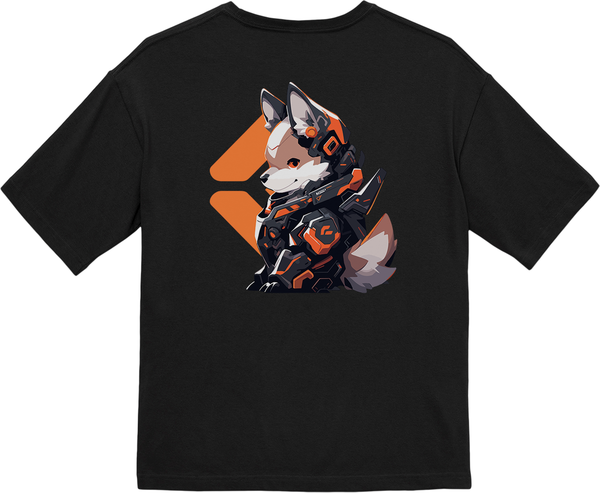 100% Cotton Oversized Tee | Mascot-Dog-008