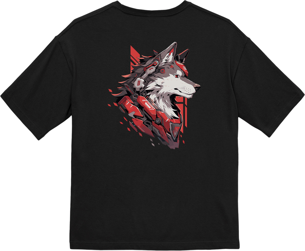 100% Cotton Oversized Tee | Mascot-Dog-009