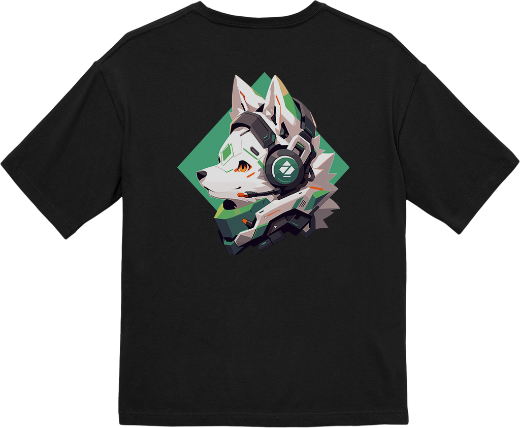 100%纯棉超大T恤 | Mascot-Dog-011