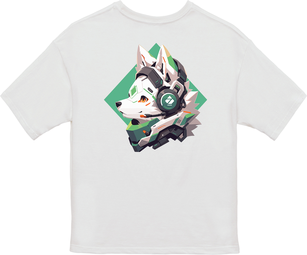 100%纯棉超大T恤 | Mascot-Dog-011