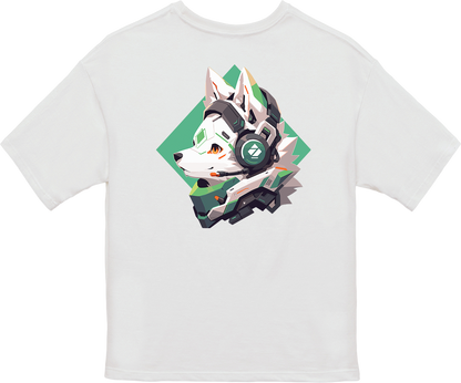 100% Cotton Oversized Tee | Mascot-Dog-011