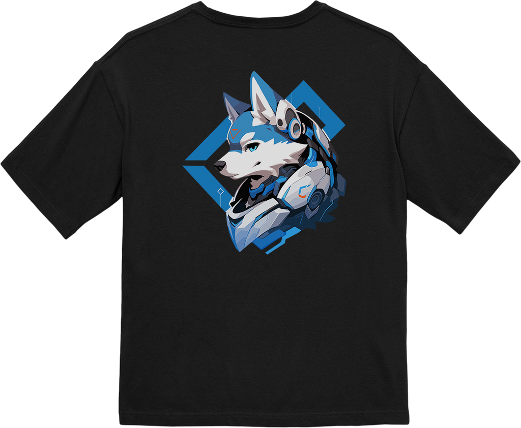 100%纯棉超大T恤 | Mascot-Dog-013