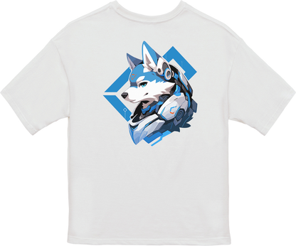 100% Cotton Oversized Tee | Mascot-Dog-013