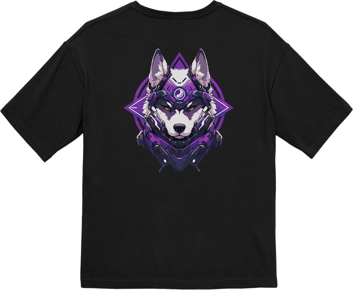 100% Cotton Oversized Tee | Mascot-Dog-016