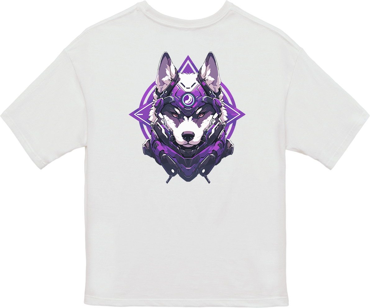 100% Cotton Oversized Tee | Mascot-Dog-016