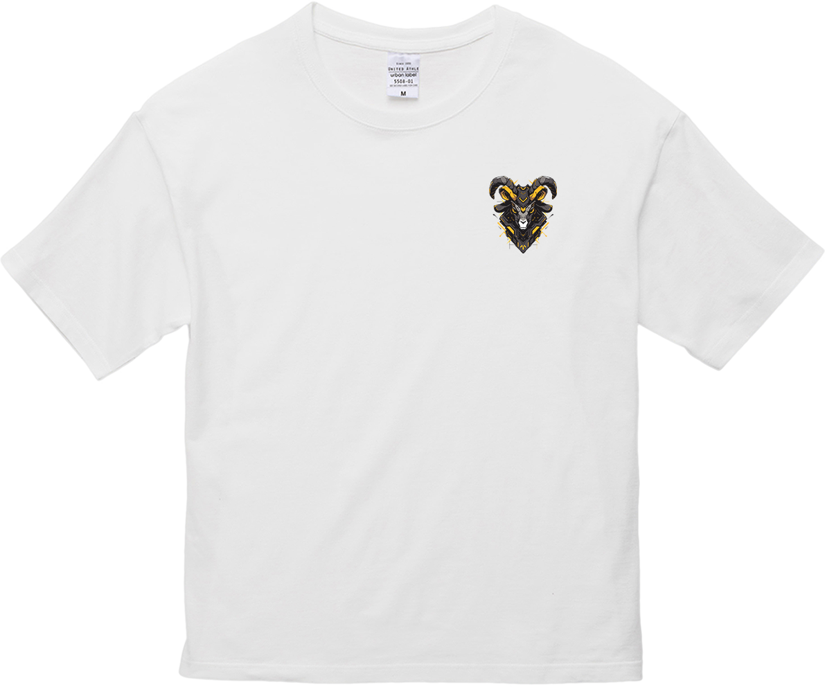 100% 纯棉超大T恤 | Mascot-Goat-004