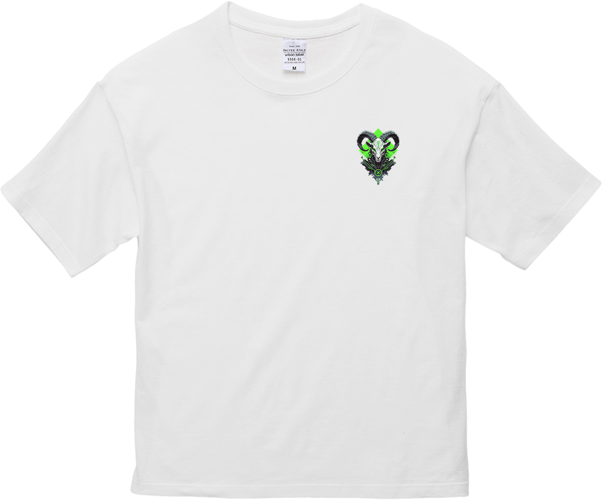 100%纯棉超大T恤 | Mascot-Goat-006