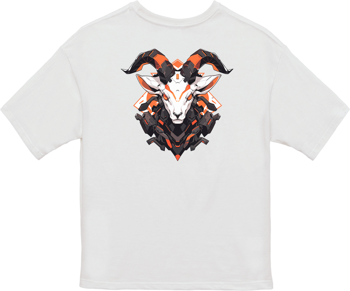 100%纯棉超大T恤 | Mascot-Goat-008