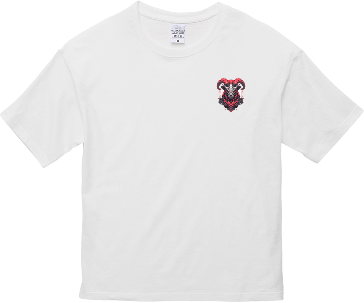 100%纯棉超大T恤 | Mascot-Goat-009
