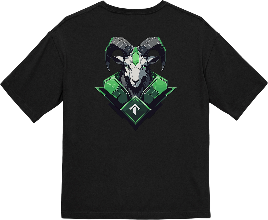 100%纯棉超大T恤 | Mascot-Goat-011