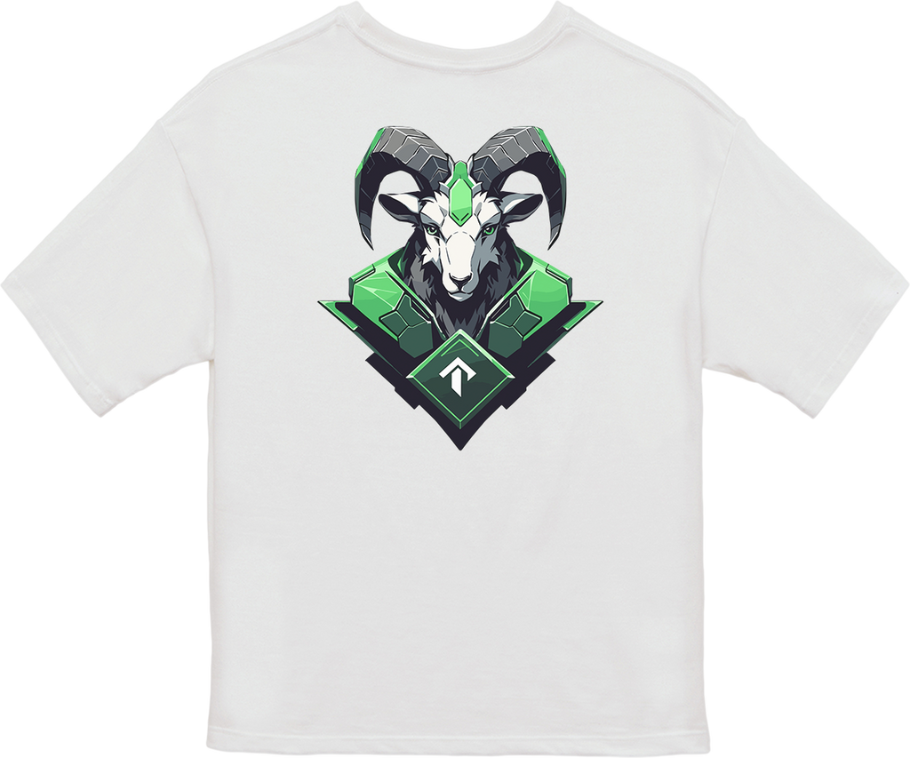100%纯棉超大T恤 | Mascot-Goat-011
