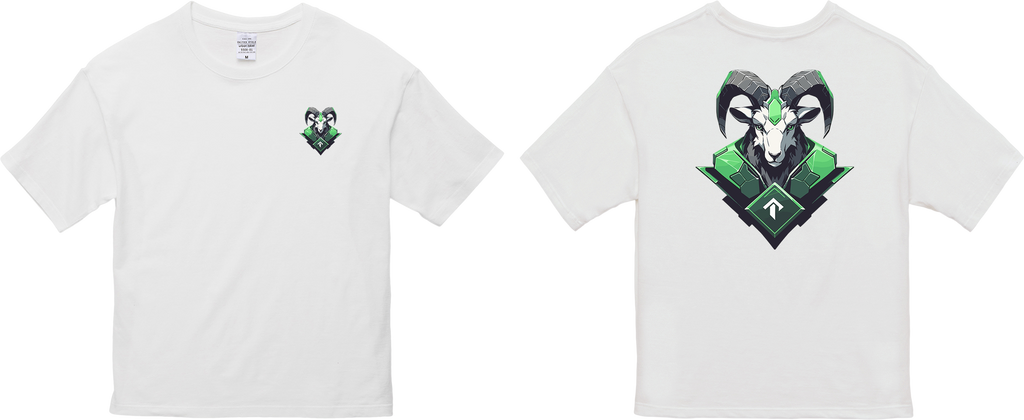 100%纯棉超大T恤 | Mascot-Goat-011