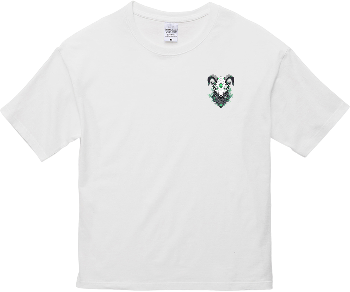 100%纯棉超大T恤 | Mascot-Goat-012