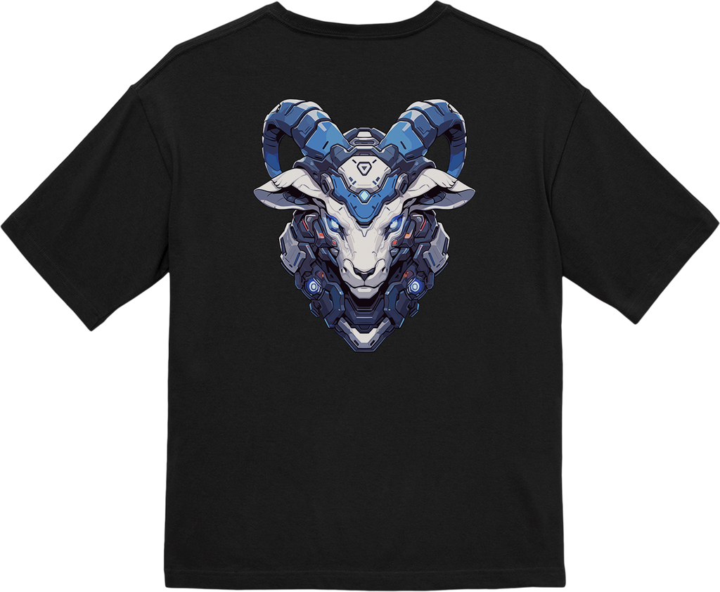 100%纯棉超大T恤 | Mascot-Goat-013