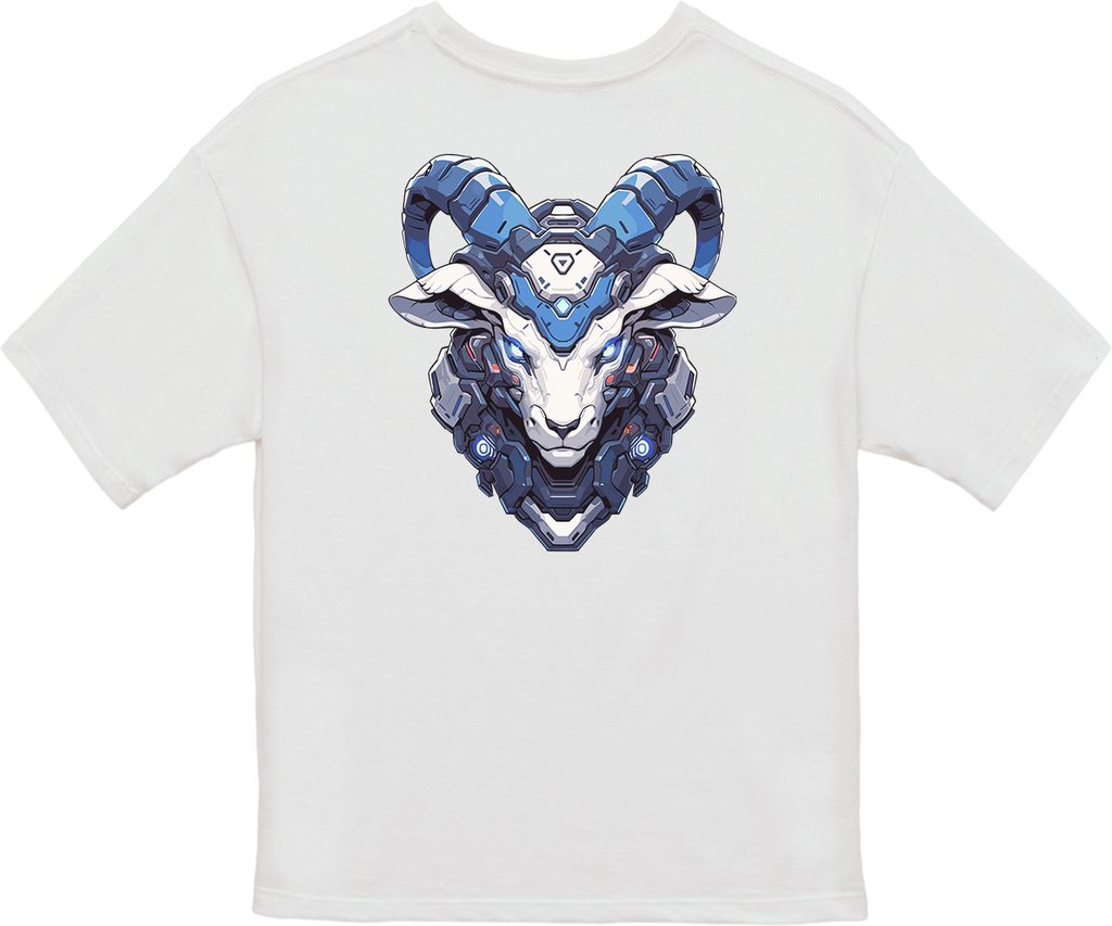 100%纯棉超大T恤 | Mascot-Goat-013