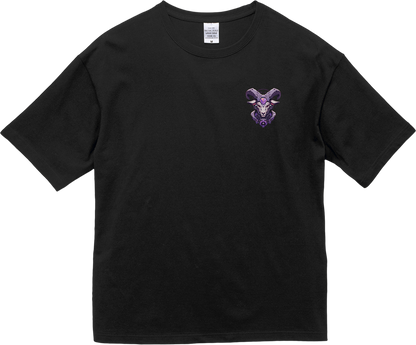 100% Cotton Oversized Tee | Mascot-Goat-015