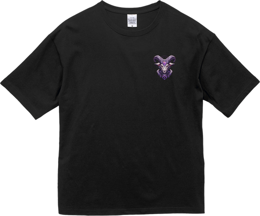 100% Cotton Oversized Tee | Mascot-Goat-015